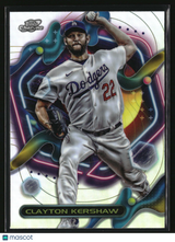 Clayton Kershaw 2023 Topps Chrome Cosmic Refractor #188