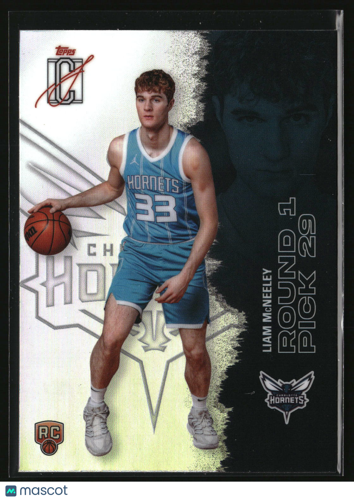 Liam McNeeley 2025-26 Topps Signature Class Chrome Refractors #141