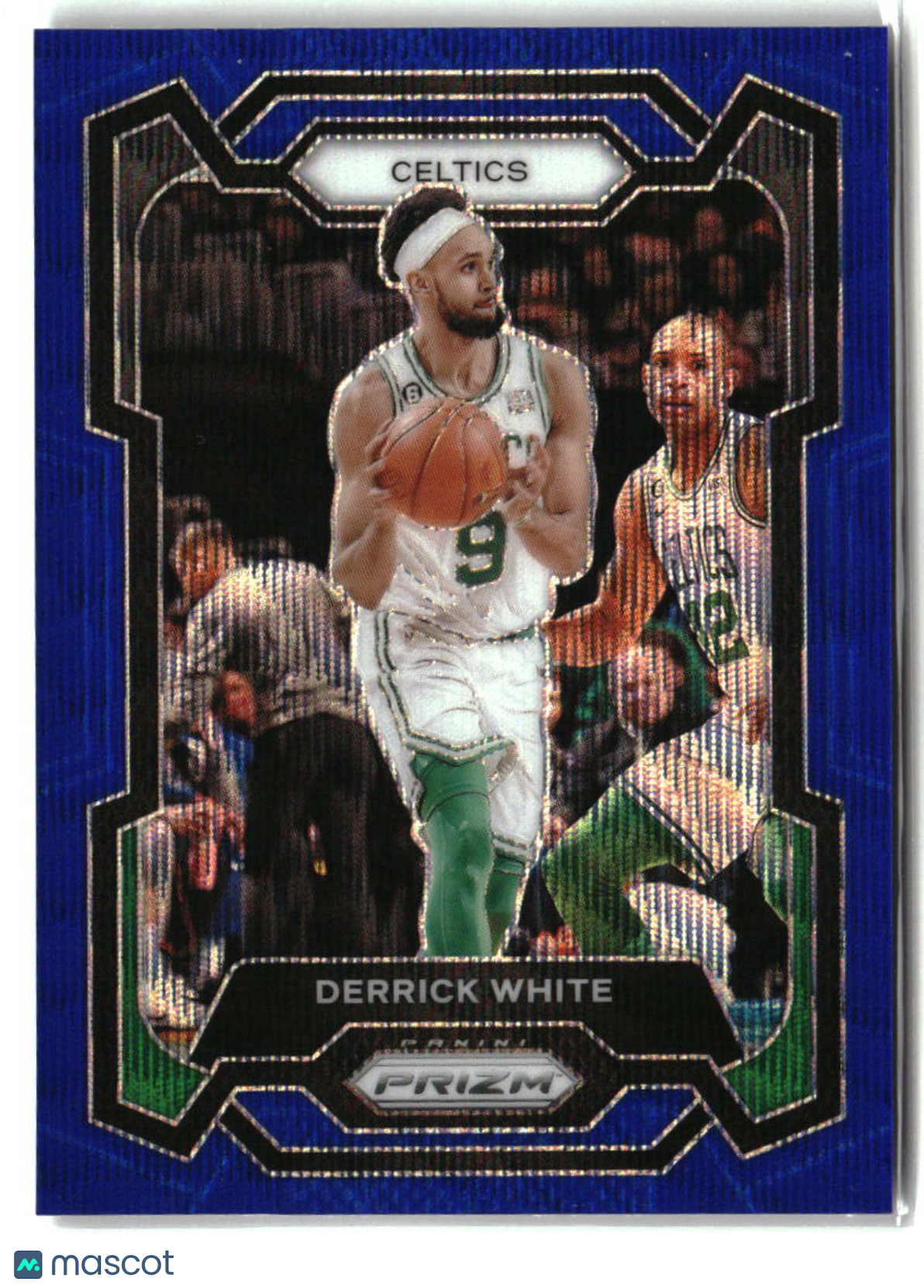 Derrick White 2023-24 Panini Prizm Prizms Blue Wave #229