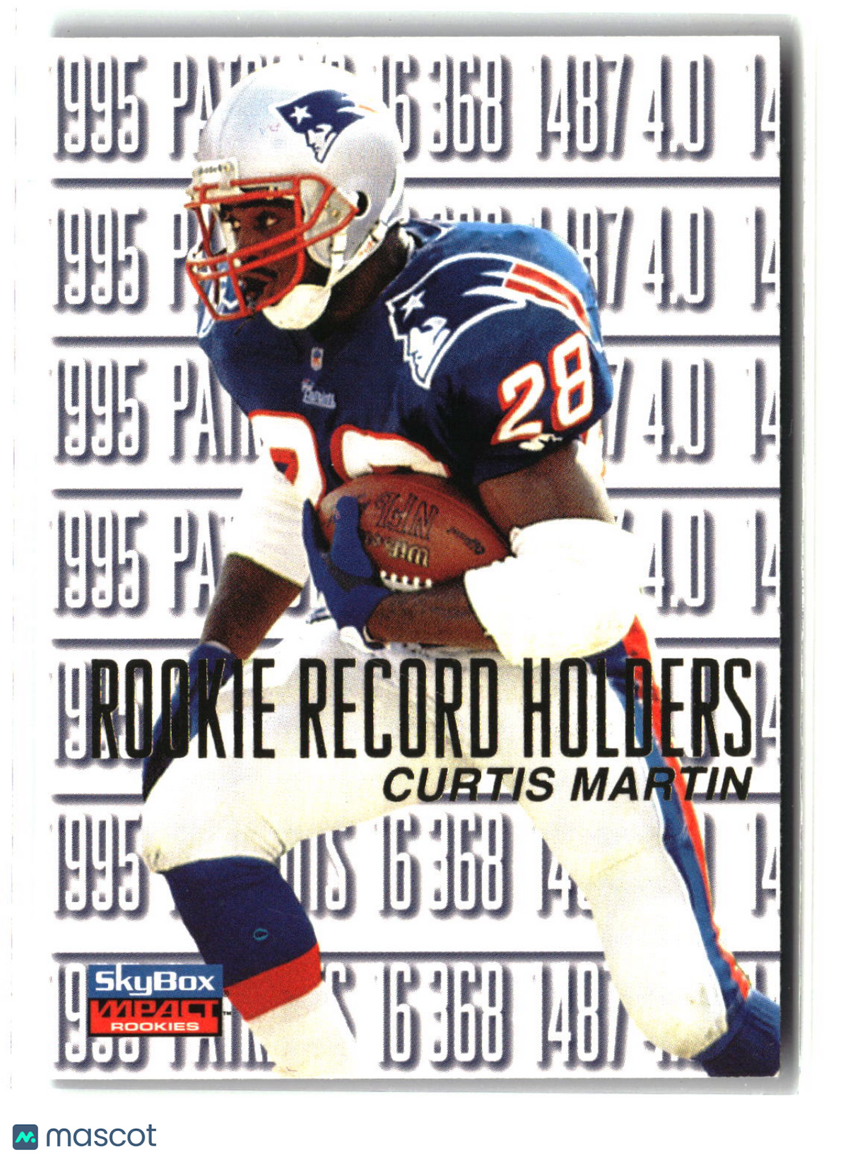 Curtis Martin 1996 SkyBox Impact Rookies #146
