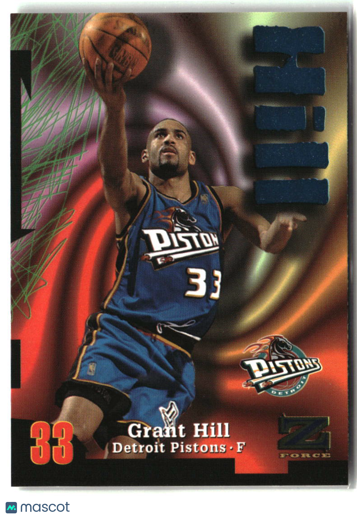 Grant Hill 1997-98 SkyBox Z-Force #33