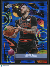 Lonzo Ball 2025-26 Topps Chrome Cosmic Blue Moon Refractor #19 #/99