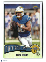 Justin Herbert 2025 Topps Chrome 1975 Topps Refractor #1975-18