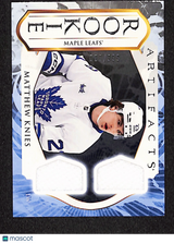 Matthew Knies 2023-24 Upper Deck Artifacts Horizontal Material Gold #200 #/399