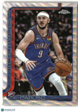 Alex Caruso 2025-26 Topps Chrome Wave Refractor #170