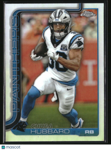 Chuba Hubbard 2025 Topps Chrome - Topps Refractor #42