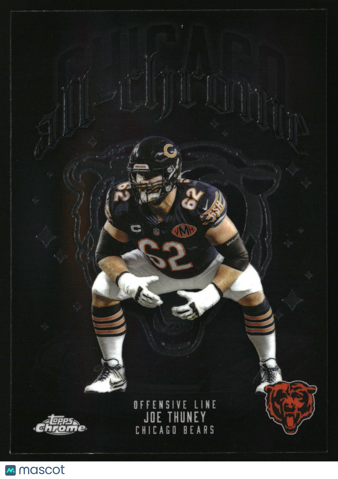 Joe Thuney 2025 Topps Chrome All Chrome Team #ACT-14