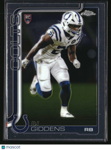 DJ Giddens 2025 Topps Chrome Football #380