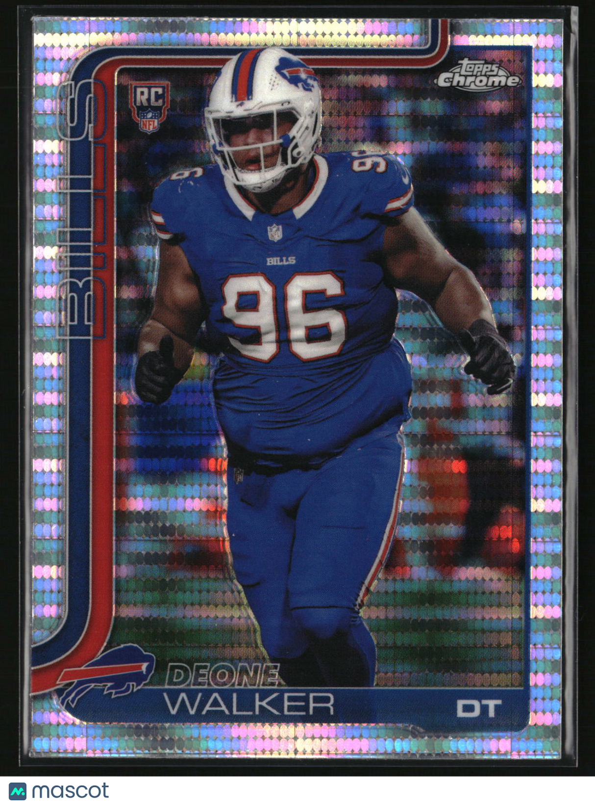 Deone Walker 2025 Topps Chrome Pulsar Refractor #360