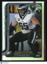 Lane Johnson 2025 Topps Chrome - Topps Refractor #246