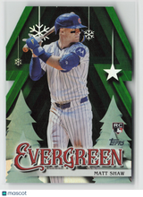 Matt Shaw 2025 Topps Holiday Evergreen #E-9