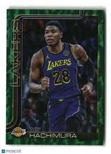 Rui Hachimura 2025-26 Topps Crackleboard Green #154 #/99