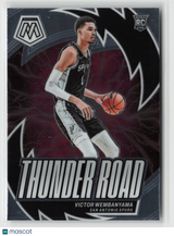 Victor Wembanyama 2023-24 Panini Mosaic Thunder Road #8