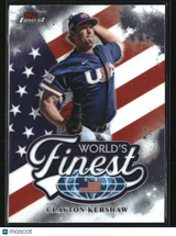 Clayton Kershaw 2026 Finest World's Finest #WF-5
