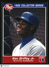 Ken Griffey Jr. 1992 Post Cereal #20
