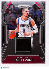 Zach LaVine 2017-18 Panini Prizm Sensational Swatches #SW-ZL