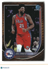 Joel Embiid 2025-26 Bowman Chrome Reptilian Refractors #BCV-67