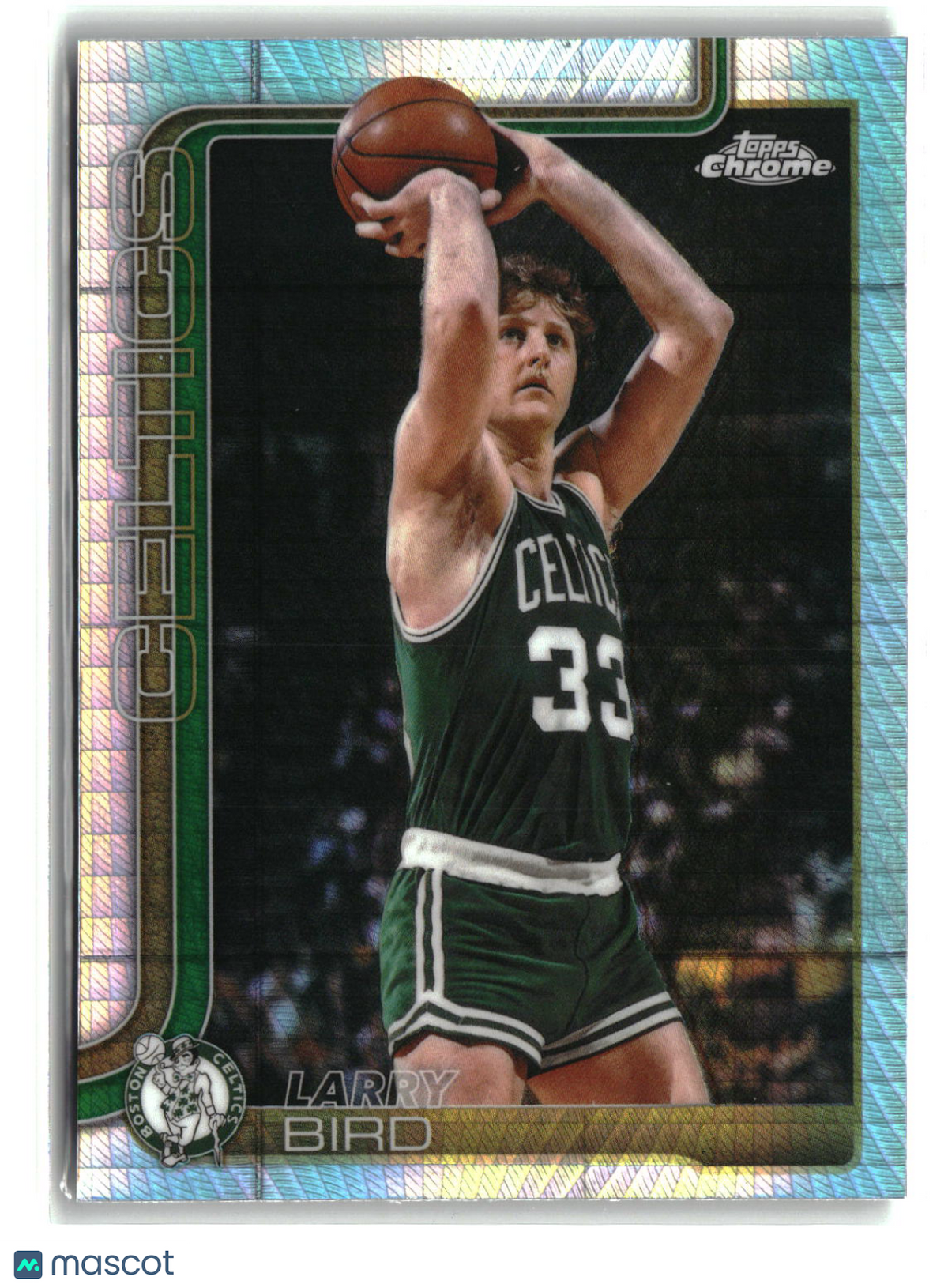 Larry Bird 2025-26 Topps Chrome Update Prism Refractor #143
