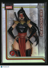 Dragonfire 2026 Topps Chrome Marvel Comics Refractor #33
