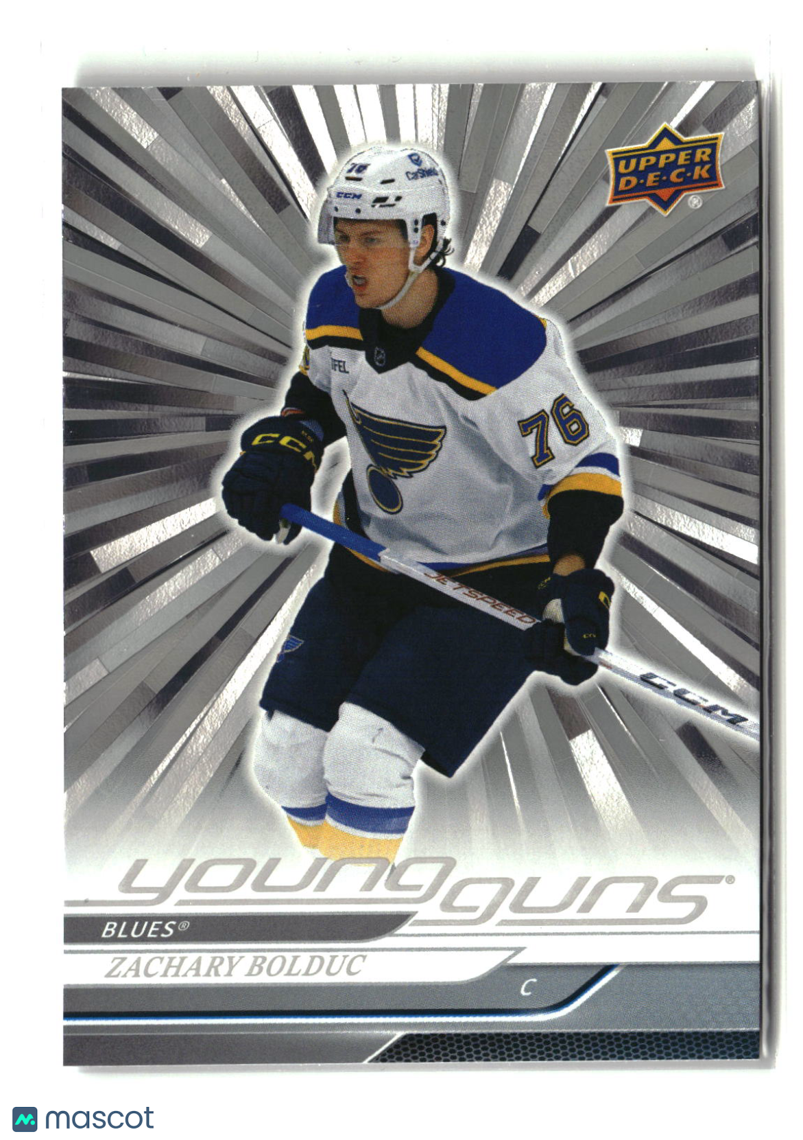 Zachary Bolduc 2024-25 Upper Deck Outburst Silver #201