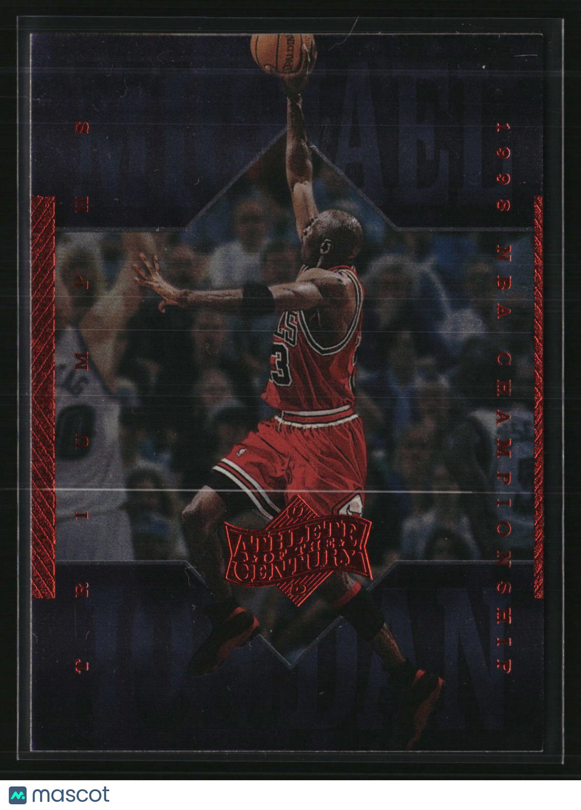 Michael Jordan 1999 Upper Deck Michael Jordan Athlete of the Century #90