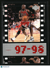 Michael Jordan 1998 Upper Deck Michael Jordan Living Legend #114