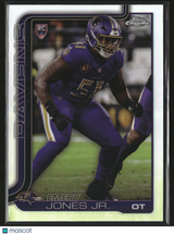 Emery Jones Jr 2025 Topps Chrome Football Refractor #386