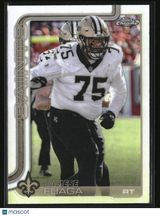 Taliese Fuaga 2025 Topps Chrome - Topps Refractor #219
