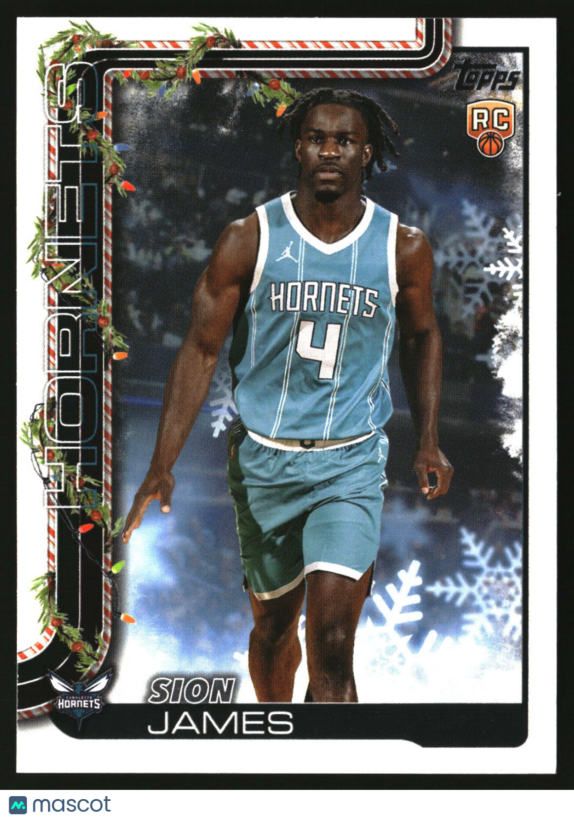 Sion James 2025-26 Topps Holiday #H193