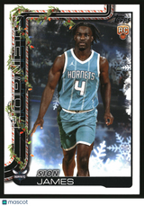 Sion James 2025-26 Topps Holiday #H193