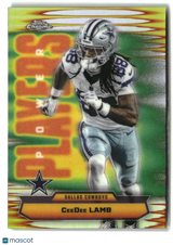 CeeDee Lamb 2025 Topps Chrome Power Players Refractor #PP-23
