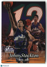 John Stockton 1998-99 Flair Showcase Flair Showcase Row 2 #60