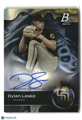 Dylan Lesko 2023 Bowman Platinum Top Prospect Autographs #TOP-77