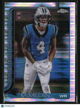 Tetairoa McMillan 2025 Topps Chrome Pulsar Refractor #326