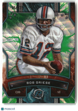 Bob Griese 2024 Topps Resurgence Green Surge #57 #/175