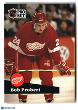 Bob Probert 1991-92 Pro Set French #61