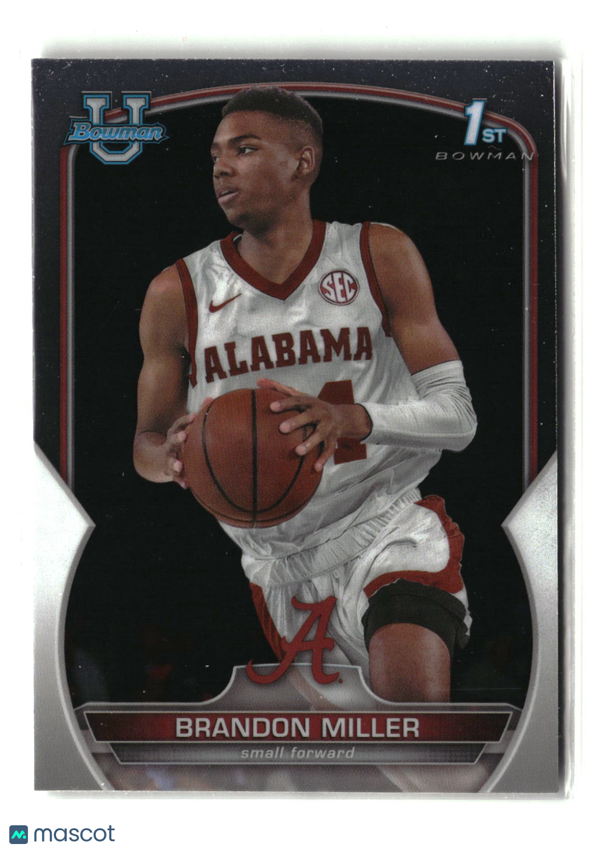 Brandon Miller 2022-23 Bowman University Chrome #80