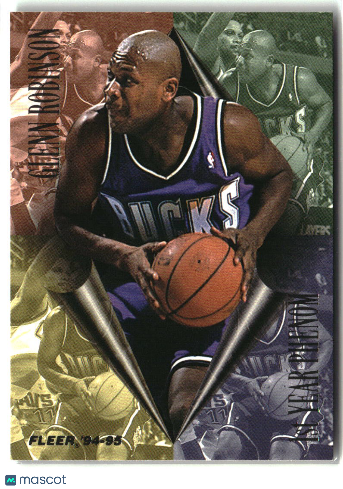Glenn Robinson 1994-95 Fleer 1st Year Phenoms #8