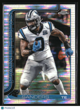 Ja'Tavion Sanders 2025 Topps Chrome Pulsar Refractor #45