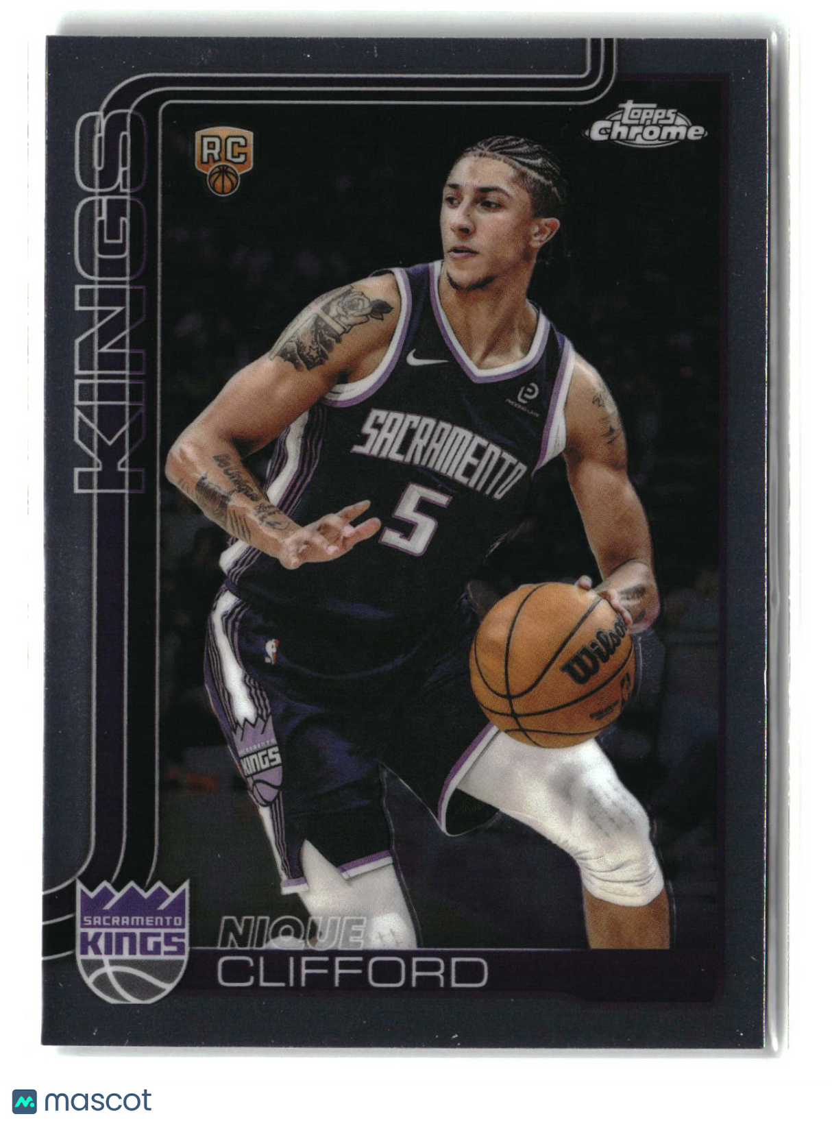 Nique Clifford 2025-26 Topps Chrome Update #174