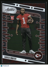 Xavier Worthy 2024 Panini Absolute Retail #128