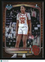 Kara Dunn 2025-26 Bowman Chrome Prospects Reptilian Refractor #BCP-71
