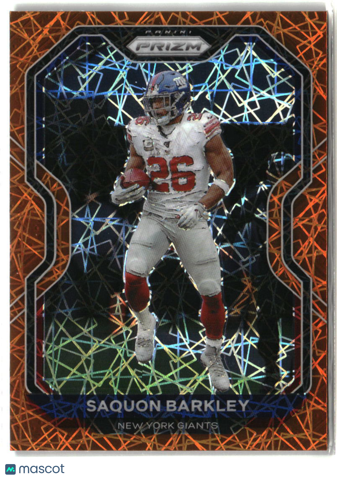 Saquon Barkley 2020 Panini Prizm Prizm Lazer #160