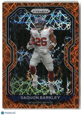 Saquon Barkley 2020 Panini Prizm Prizm Lazer #160