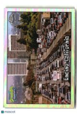2025 Topps Chrome SpongeBob Encino, California Refractor #117