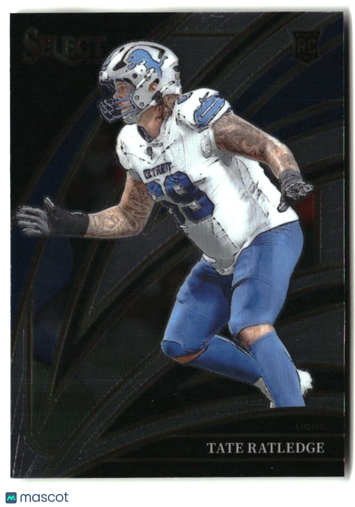 Tate Ratledge 2025 Panini Select Silver Prizm #270
