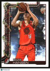 Yang Hansen 2025-26 Topps Holiday #H176