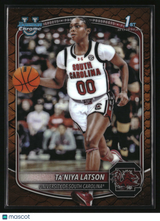 Ta'Niya Latson 2025-26 Bowman Chrome Prospects Reptilian Refractor #BCP-86