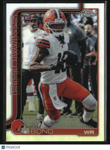 Isaiah Bond 2025 Topps Chrome Refractor #341