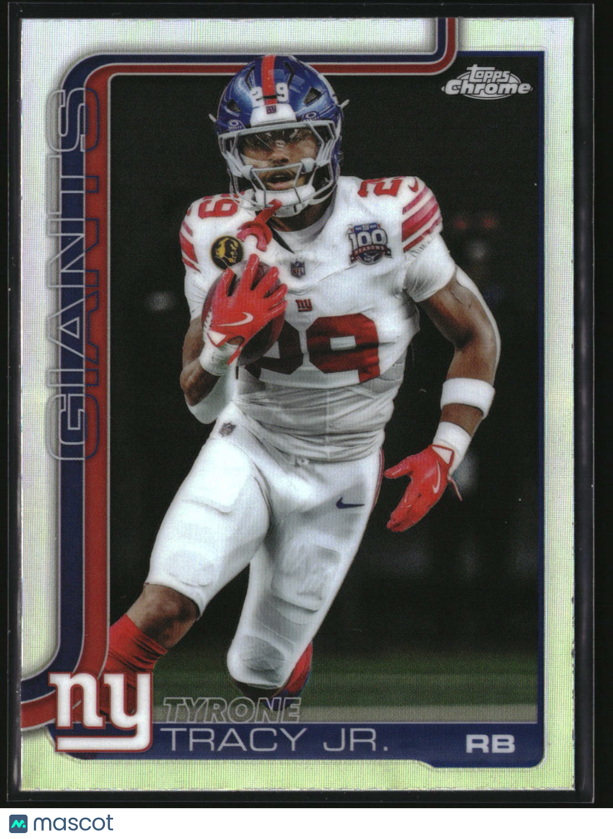 Tyrone Tracy Jr. 2025 Topps Chrome Refractor #228